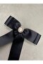 Oval Vintage Jewelled Grogen Ribbon Bow Automatic Buckle - 2