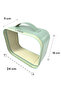 Transparent Suitcase Organizer Suitcase Organizer Makeup Brush Cosmetic Travel Bag Vegan Leather - 4