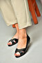 Black Women's Sandals B726109909 - 4