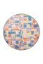 Checkered Colorful Patterned Woven Base Carpet Miravip2 - 2