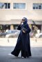 Hijab Saye Set Navy Blue Model-509 - 2