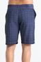 Mediterranean Sile Cloth Men's Shorts with Pockets Indigo 9009 - 2
