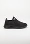 Women's Black Knitwear Comfortable Sports Walking Shoes Extra Light Non-Slip Sole Stylish Sneakers - 5