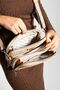 MONOGRAM 3 COMPARTMENT 7 EYES WOMEN'S BAG WITH ADJUSTABLE STRAP - 3