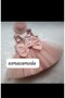 DARK PINK GIRL'S DRESS