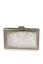 Gold Gold Crystal Patterned Matte Leather Metal Handle Evening Dress Bag Evening Bag Henna Wedding Engagement Bag