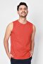 O-collar Sleeveless T-shirt Cuerposino - Orange - 2