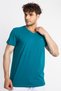 V-collar T-shirt Veralpes - Lake Green - 4