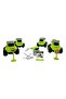 Disassemble Garbage Truck Vehicles and Accessories Play Set - 2