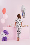 Hello Kitty Licensed 100% Cotton Gray Multicolor Crew Neck Pajama Set - 5