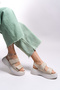 Olnesari Women's Sandals0012804 Beige Suede - 3