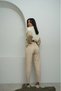 Women's High Waist Beige Mom Jeans Lycra Stretchy Jeans Boyfriend Premium Jeans - 5