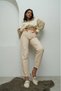 Women's High Waist Beige Mom Jeans Lycra Stretchy Jeans Boyfriend Premium Jeans - 2