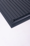 Anthracite Gray 25x40 Aluminum Grille Bathroom WC Ventilation Shutter - 3
