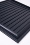 Anthracite Gray 55x55 Aluminum Grille Bathroom WC Ventilation Shutter - 5