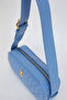 Blue Women's Shoulder Bag 05PO24Y1865 - 3