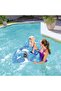 Transparent Whale Rider 157 X 94 Cm - Pump Gift - Blue Water World - 2