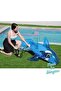 Transparent Whale Rider 157 X 94 Cm - Pump Gift - Blue Water World - 4