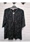 Summer viscose, zipper collar, capri sleeves, stylish buluz