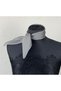 Feraye Chiffon Scarf Necktie Grey - 3