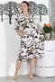 Camouflage Beige Hooded Buttoned Long Sleeve Hidden Pocket Printed Casual Woven Dress - 4