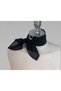 Feraye chiffon scarf necktie black - 2