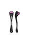Ice Roller Double Sided Facial Massager Pink and Titanium Tip 540 Needle Derma Roller 1 mm - 4