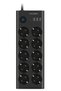10-Way Power Strip with Type-C Port, Surge Protection, 3 USB Ports, 1 Type-C Port, Heat Resistant. - 2