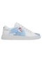 Women's Vegan Leather White Sneakers - You, Me and the Sea Design - 6