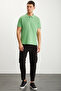 Tarnex Men's 100% Cotton Short Sleeve Regular Fit Green Polo Neck T-Shirt - 2