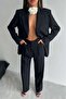 Women's Black Palazzo Trousers 1017-0001