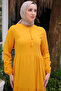 8232 Collar String Dress Yellow - 2