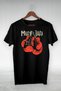 Unisex White Boxing Gloves Muay Thai Illustration Drawing T-shirt oneagilyazı