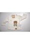 MİNİBİRD Süzene Teddy Bear Embroidered Baby Boy Organic 5-Piece Bodysuit Set - 2