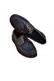 SUMMER BLACK GENUINE LEATHER MEN'S SHOES - 5