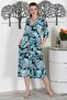 Camouflage Green Hooded Buttoned Long Sleeve Hidden Pocket Printed Casual Woven Dress - 2