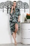 Camouflage Khaki Hooded Buttoned Long Sleeve Hidden Pocket Printed Casual Woven Dress