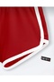 New Season Women's Slim Fit Colorful Ribbed Combed Cotton Mini Shorts - 4