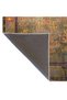 Ethnic Geometric Patterned Woven Base Carpet in Closed Tones 4091 - 5