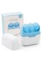 Ice Roller Double Sided Facial Massage Tool Blue and Titanium Tip 540 Needle Derma Roller 1 mm - 7