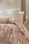 Aster Double Ranforce Duvet Cover Set - Salmon - 3
