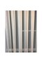 Fine Striped 1-3 Close Pleat Skirt Leaded Tulle Curtain - 3