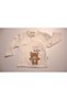 MİNİBİRD Süzene Teddy Bear Embroidered Baby Girl Organic 5-Piece Bodysuit Set - 2