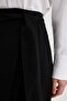 Wrapped Linen Blended Long Skirt C3799AX24SP - 5