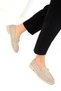 Nude Suede Women's Casual Shoes 18338 - 3