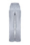 Antrasit Saten Wide Leg/Geniş Paça Lastikli Dokuma Pantolon TWOSS24PL00086 - 8