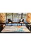 Creative Woven Base Carpet in Abstract Mixed Colors 4086 - 4