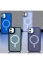 Stain-Resistant Edges Silicone Matte Chrome Phone Case with Magsafe Feature Compatible with iPhone 14 Pro Max - 6