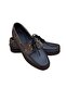 SUMMER BLACK GENUINE LEATHER MEN'S SHOES - 2