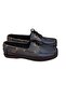 SUMMER BLACK GENUINE LEATHER MEN'S SHOES - 3